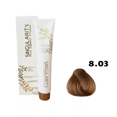 Imperity Singularity hajfesték 100ml 8.03 Meleg Világos Szőke  