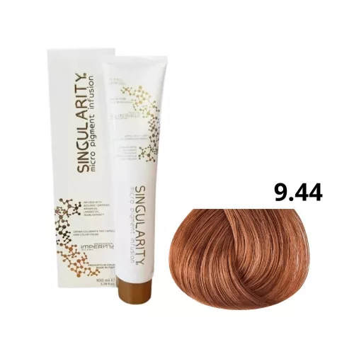 Imperity Singularity hajfesték 100ml 9.44 Nagyon Világos Intenzív Réz Szőke