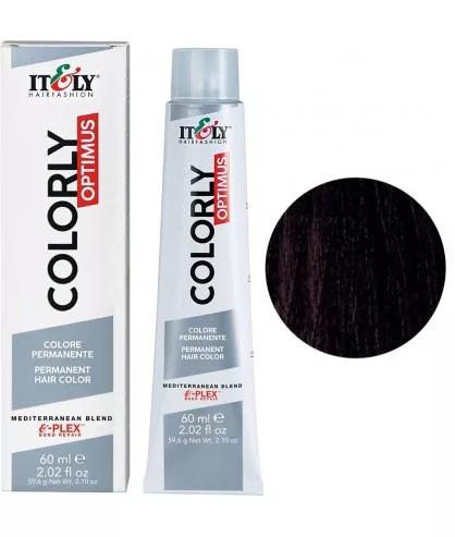 Itely Colorly Optimus hajfesték 60ml 2N legsötétebb barna