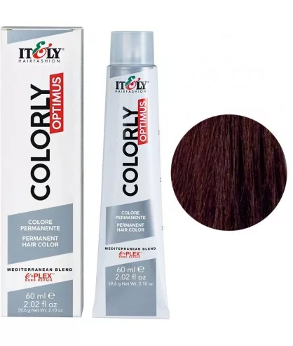 Itely Colorly Optimus hajfesték 60ml 4M Mahagóni közép barna