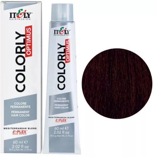 Itely Colorly Optimus hajfesték 60ml 5TN Világos kakaó barna
