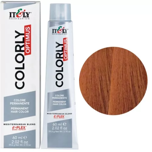 Itely Colorly Optimus hajfesték 60ml 8RD Világos arany réz szőke
