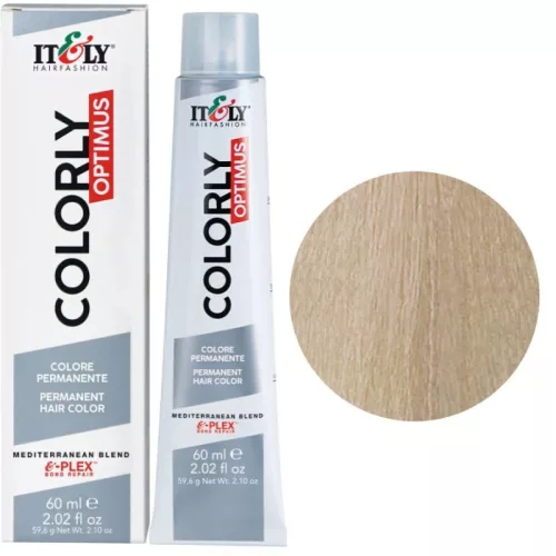 Itely Colorly Optimus hajfesték 60ml 10C Legvilágosabb hamvas szőke