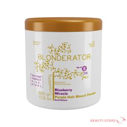   Imperity Blonderator Szuper Prémium Lila Hamvasító Szőkítőpor Áfonya Kivonattal 500g