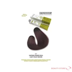   Impevita Ammónia- és PPD Mentes Krémhajfesték 100ml 5.7 Világosbarna Viola