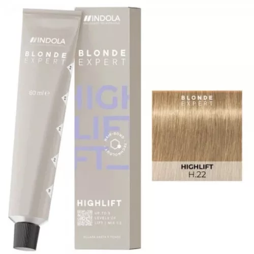 Indola hajfesték Blonde Expert 60ml H.22 Intenzív gyöngyház speciálszőke