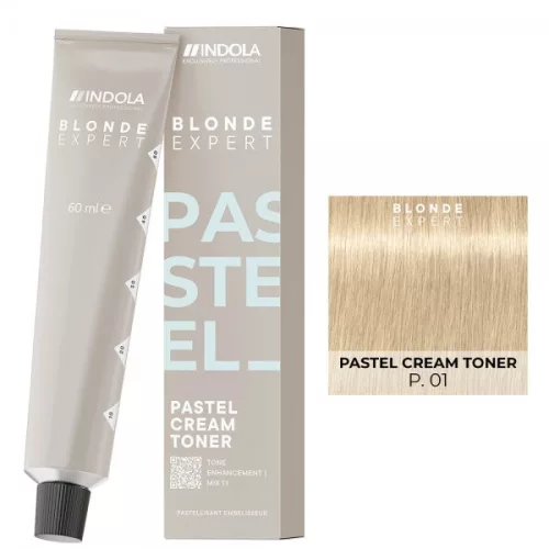 Indola hajfesték Blonde Expert 60ml P.01 Természetes hamvas pasztel