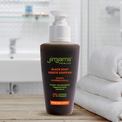 JimJams Pure & Clear Fekete szappan 125 ml