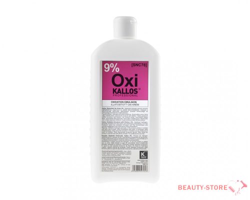 KALLOS ILLATOSÍTOTT OXI KRÉM 1000ML 9%