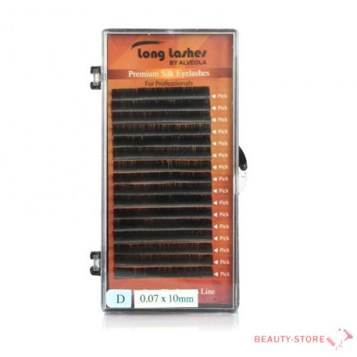 Long Lashes Extreme Volume Selyem D/0,07 vastagságú, hosszúsága Több méretben
