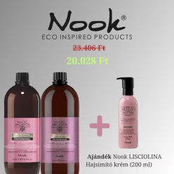   Nook Nectar Color Színmegőrző Profi Csomag + Ajándék Hajsimító Krém