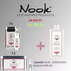   Nook Energizing Hajerősítő Fejbőrápoló Csomag + Ajándék Sampon