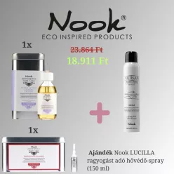   Nook Leniderm & Energizing Fejbőrápoló Csomag + Ajándék Lucilla Hővédő Spray