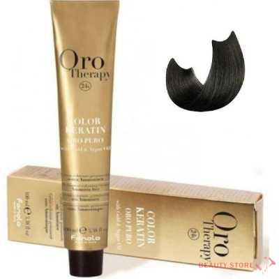 Fanola Oro Therapy Ammóniamentes Hajfesték 100ml 5.1 Világos hamvas barna