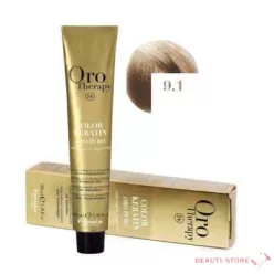   Fanola Oro Therapy Ammóniamentes Hajfesték 100ml 9.1 Nagyon világos hamvas szőke