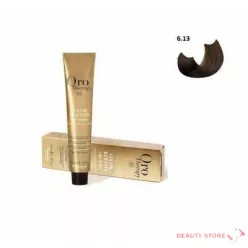   Fanola Oro Therapy Ammóniamentes Hajfesték 100ml 6.13 Sötét bézs szőke