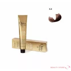   Fanola Oro Therapy Ammóniamentes Hajfesték 100ml 5.3 Világos arany barna