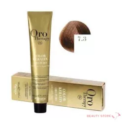   Fanola Oro Therapy Ammóniamentes Hajfesték 100ml 7.3 Közép arany szőke