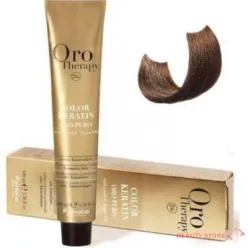   Fanola Oro Therapy Ammóniamentes Hajfesték 100ml 7.31 Közép homok szőke