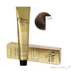   Fanola Oro Therapy Ammóniamentes Hajfesték 100ml 5.0 Világosbarna