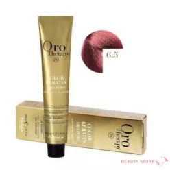   Fanola Oro Therapy Ammóniamentes Hajfesték 100ml 6.5 Sötét mahagóni szőke 