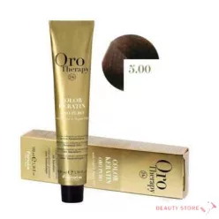   Fanola Oro Therapy Ammóniamentes Hajfesték 100ml 5.00 Intenziv Világosbarna