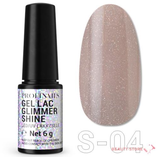 Profnails Glimmer Shine lakkzselé 6ml S-04