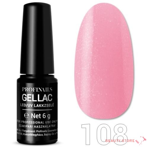 Profinails LED/UV lakkzselé 6ml 108