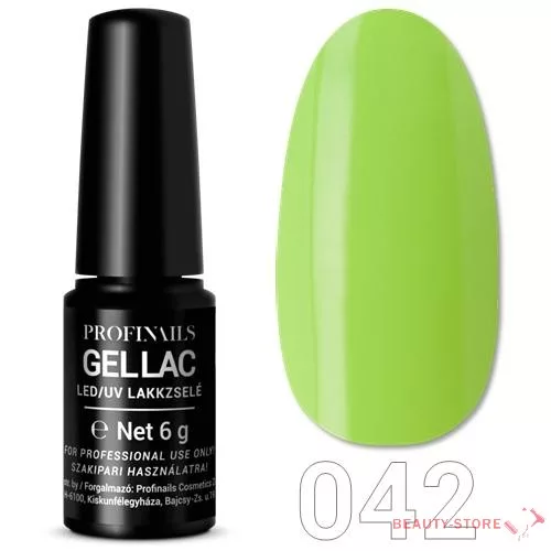 Profinails LED/UV lakkzselé 6ml 042