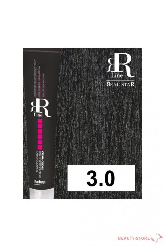 RR Line hajfesték 100ml 3.0 Sötét Barna