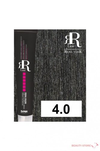 RR Line hajfesték 100ml 4.0 Közép Barna