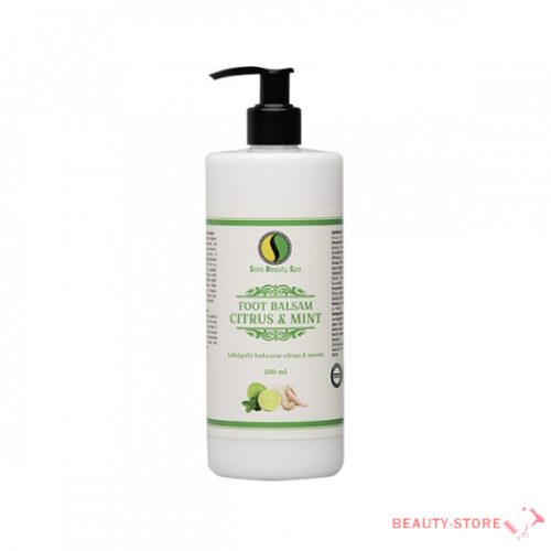 Sara Beauty LÁBÁPOLÓ BALZSAM CITRUS & MENTA - 500ML