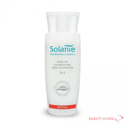 Solanie Micellás arc- és sminklemosó folyadék 150 ml