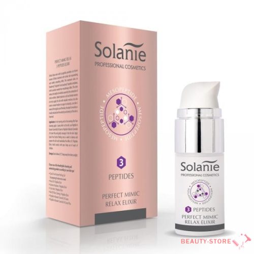 Solanie Perfect Relax 3 Peptides Mimikai ránctalanító elixír 15ml