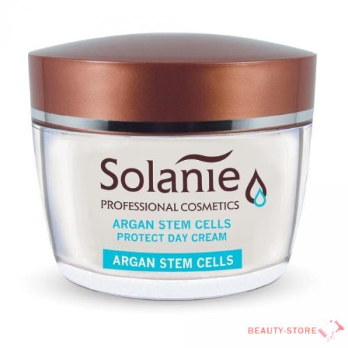 Solanie Argán növényi őssejtes Protect nappali krém 50 ml