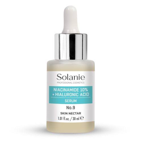 Solanie Skin Nectar No.9 Niacinamid 10% + Hialuronsav szérum 30ml