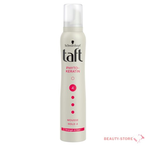 TAFT KERATIN MOUSSE ULTRA STRONG 4 HAJHAB 200ml