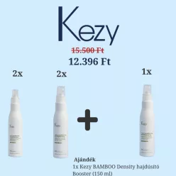   Kezy Bamboo Hajdúsító Styling Csomag + Ajándék Density Booster