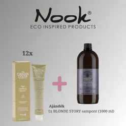  Nook Hajfesték Szalon Csomag + Ajándék Blonde Story Sampon (12db)