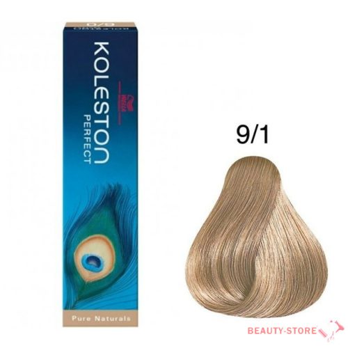 Koleston Perfect hajfesték 60ml 9/1 hamvas nagyon világosszőke