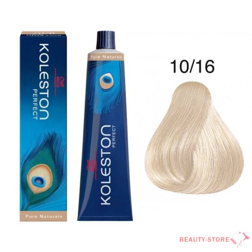 Koleston Perfect  hajfesték 60ml 10/16 legvilágosabb lilás hamvaszőke