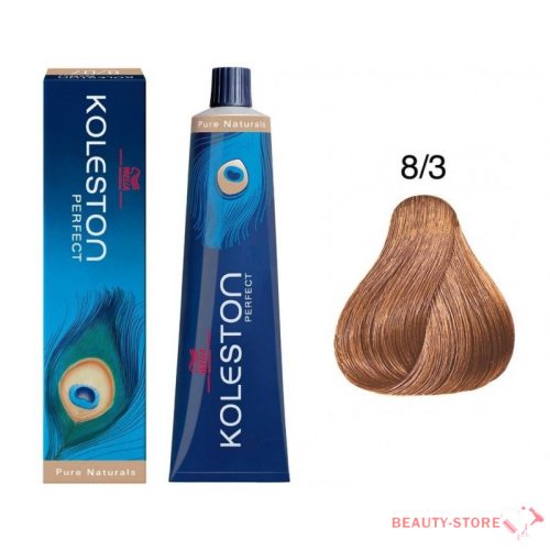 Koleston perfect hajfesték 60ml 8/3 természetes aranyszőke