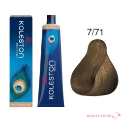   Koleston Perfect hajfesték 60ml 7/71 hamvas barnás középszőke