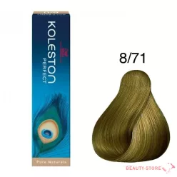   Koleston Perfect hajfesték 60ml 8/71 hamvas barnás viláoszőke