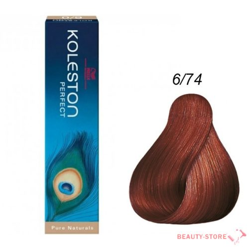 Koleston Perfect hajfesték 60ml 6/74 vöröses barna