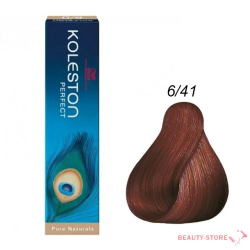 Koleston Perfect hajfesték 60ml 6/41 hamvas vöröses sötétbarna