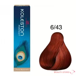   Koleston Perfect hajfesték 60ml 6/43 aranyló vöröses világosbarna