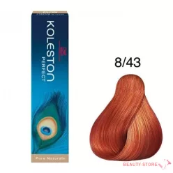   Koleston Perfect hajfesték 60ml 8/43 aranyló vöröses világosszőke