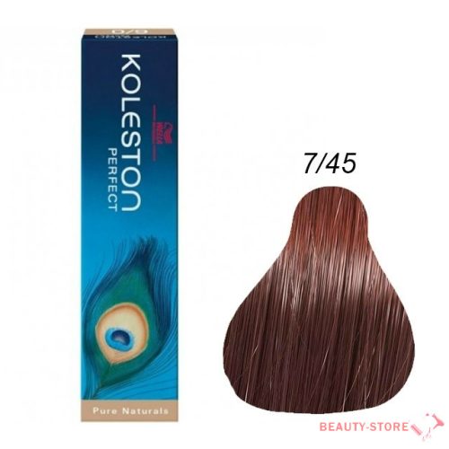 Koleston Perfect hajfesték 60ml 7/45 mahagóni középvörös