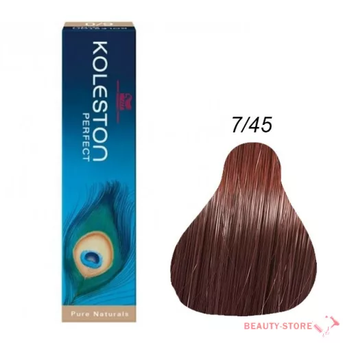 Koleston Perfect hajfesték 60ml 7/45 mahagóni középvörös